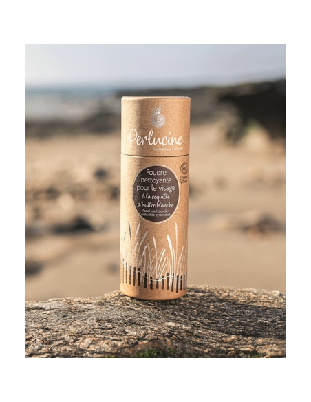 Poudre nettoyante pour le visage aux actifs marins