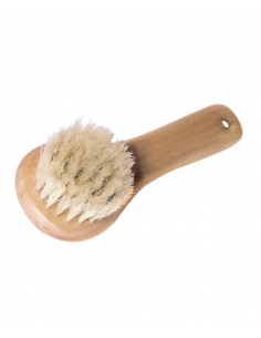 Brosse visage en soie naturelle
