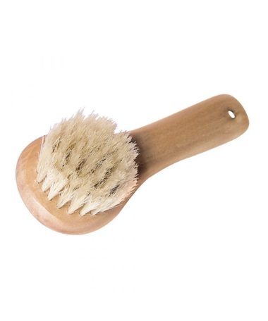 Brosse visage en soie naturelle