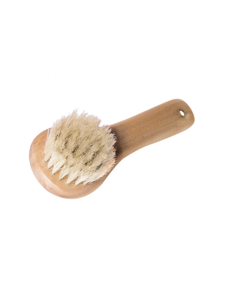 Brosse visage en soie naturelle