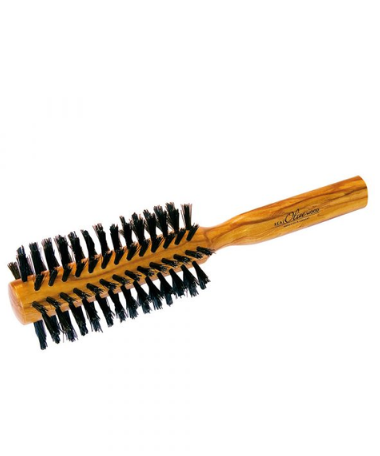 Brosse à cheveux bois d'Olivier ronde
