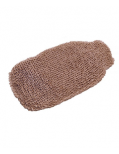 Gant de massage en fibre de lin