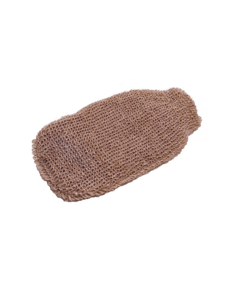 Gant de massage en fibre de lin