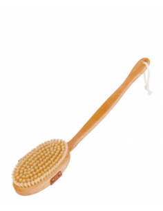 Brosse de bain hêtre et soie naturelle