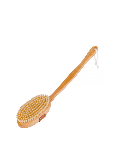 Brosse de bain hêtre et soie naturelle