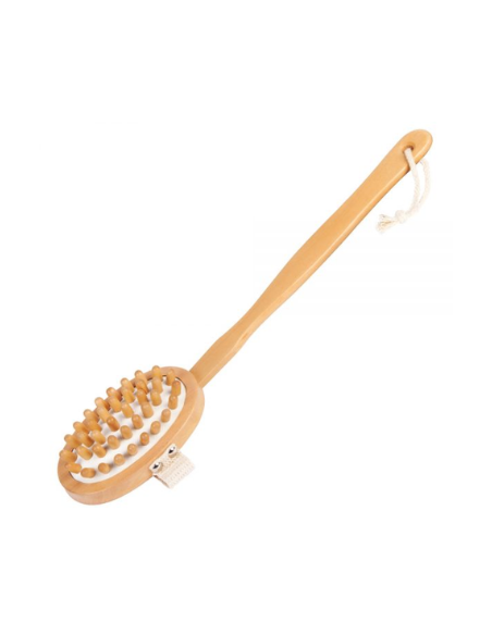 Brosse anti cellulite avec manche