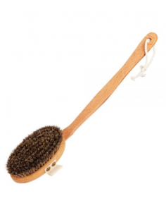 Brosse de massage en crin de cheval