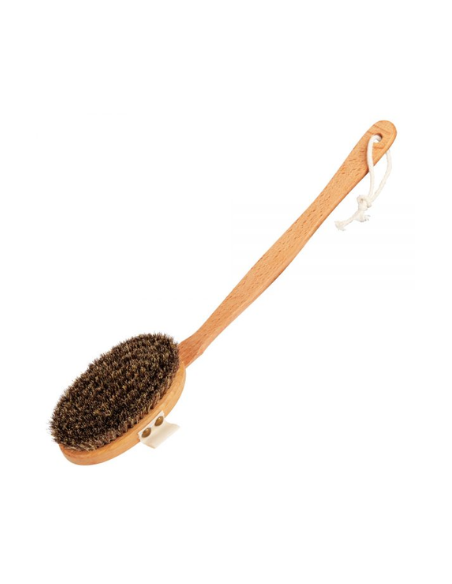 Brosse de massage en crin de cheval
