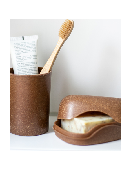 Brosse de bain en bois d'olivier