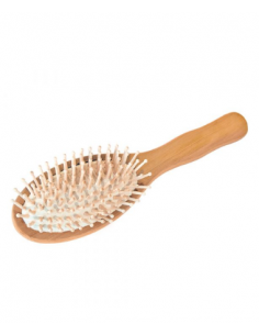 Brosse à cheveux en bois d'eucalyptus