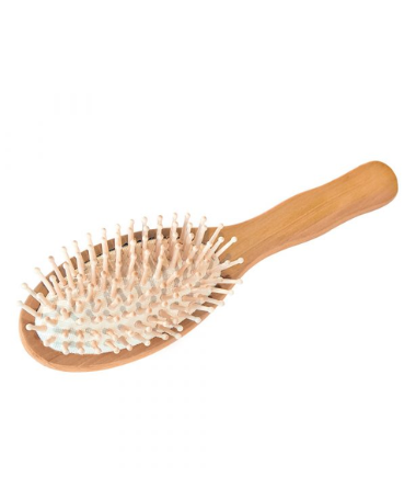 Brosse à cheveux en bois d'eucalyptus