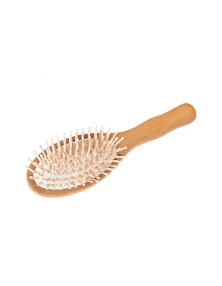 Brosse à cheveux en bois d'eucalyptus