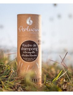 Poudre de shampoing à la coquille d'huître blanche