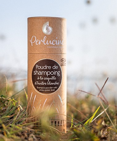 Poudre de shampoing à la coquille d'huître blanche