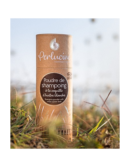 Poudre de shampoing à la coquille d'huître blanche