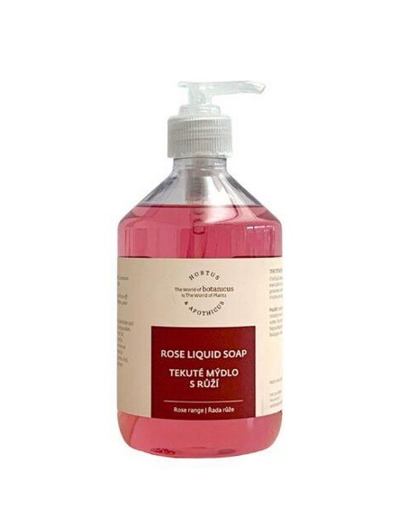 Savon liquide à la rose