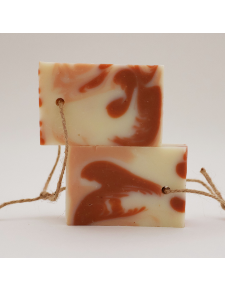 "Lauvitel" Savon surgras Géranium et Argile rouge