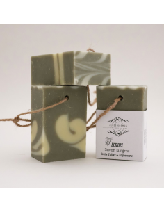 "Ecrins" - Savon Surgras Argile verte et Huile d'Olive