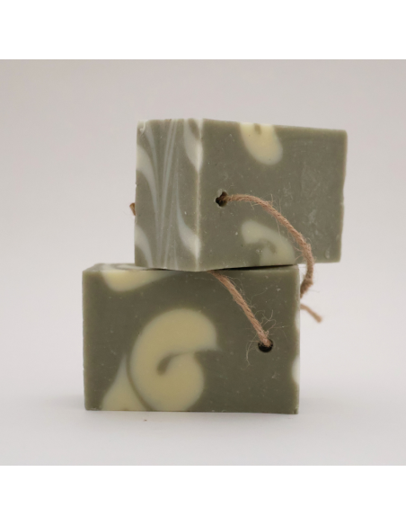 "Ecrins" - Savon Surgras Argile verte et Huile d'Olive