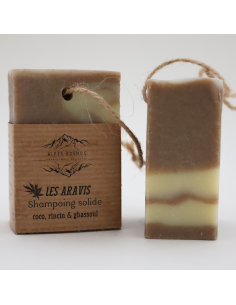 Shampoing solide - coco, ricin et ghassoul 2