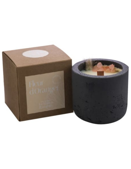 bougie parfumée fleur d'oranger 40h