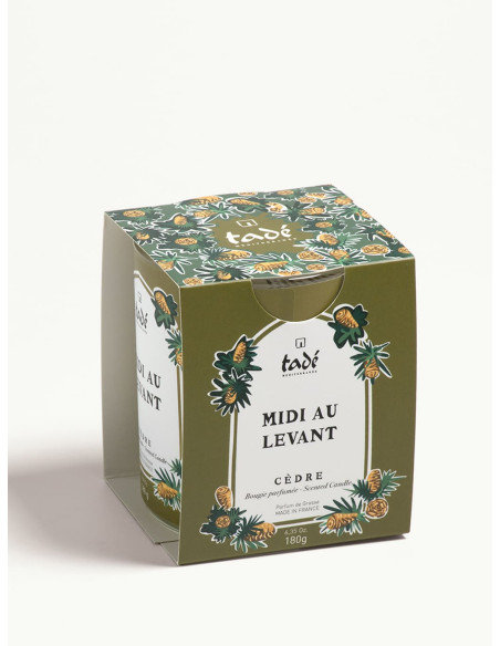 Bougie parfumée cèdre
