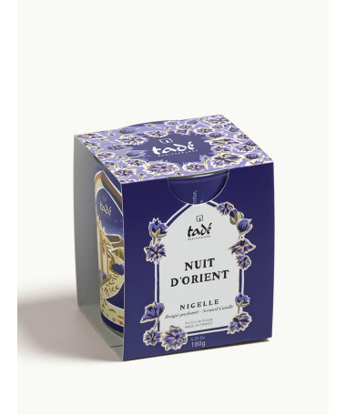 Bougie parfumée Nigelle · Nuit d'Orient