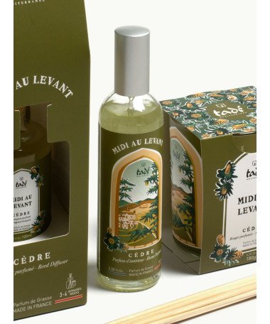 Parfum d'intérieur Cèdre · Midi au Levant