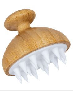 brosse massage de cuir chevelu