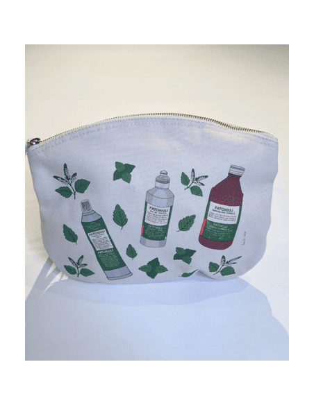 Pochette zippée Patchouli