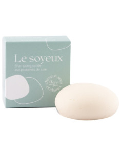 Shampoing solide aux protéines de soie - Le soyeux