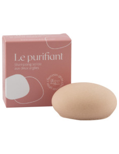 Shampoing solide Le Purifiant - Aux deux argiles