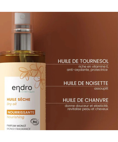 huile seche endro