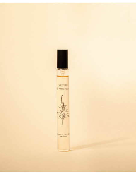 Eau de parfum Vétiver et Patchouli 10 ml