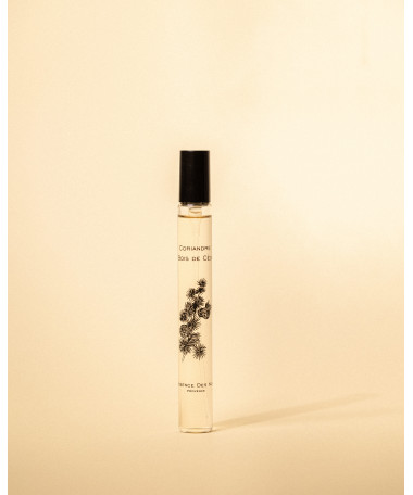Eau de parfum Coriandre et Bois de cèdre 10ml