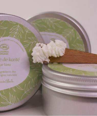 zoom sur trois produits avec la mousse