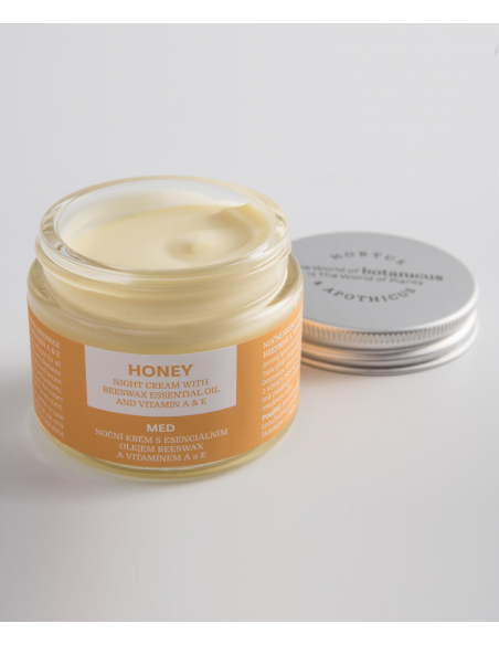 Crème visage nuit au miel