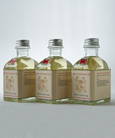 Gel douche et bain rafraîchissant