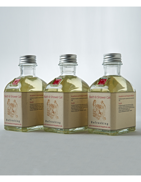 Gel douche et bain rafraîchissant