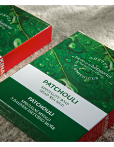 savon spécial patchouli et mer morte 70gr 2