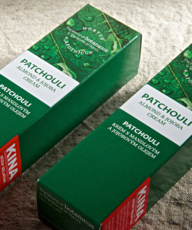 crème visage Patchouli, Amande, Jojoba 25gr