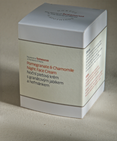 crème de nuit grenade, camomille 50 gr
