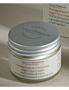 crème de nuit grenade, camomille 50 gr
