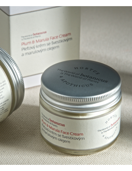 crème visage Prune, Marula 50gr