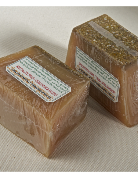 savon spécial Encens, Myrthe 125gr