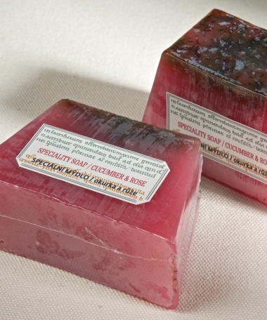 savon spécial Comcombre, Rose 125gr