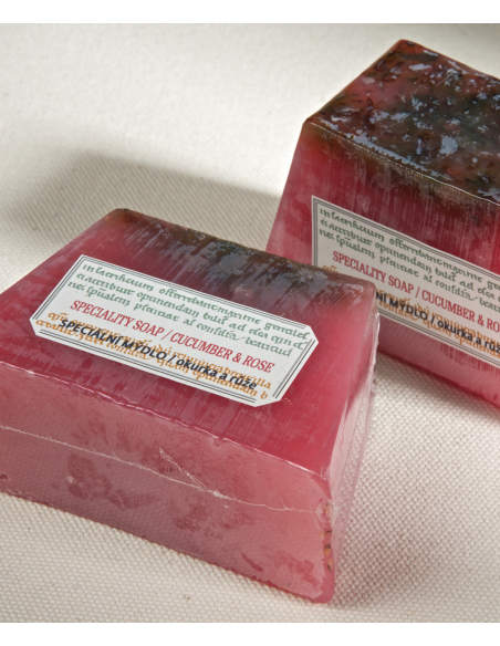 savon spécial Comcombre, Rose 125gr