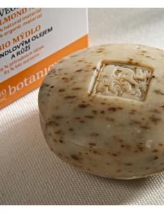 savon Huile d'amande,bio, Rose 100gr