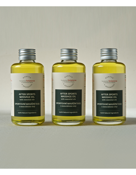 Huile de massage Après sport PLUS