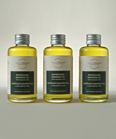 Huile de massage Rafraichissante PLUS